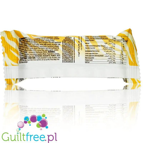Go Fitness Ono Bar Blondie Caramel - bezglutenowy wafelek a la Bueno w białej czekoladzie z karmelem, 10g białka by Go Fitness (go-fitness-ono-bar-blondie-caramel-bezglutenowy-wafelek-a-la-bueno-w-bialej-czekoladzie-z-karmelem-10g-bialka)