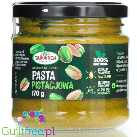 Targroch pasta pistacjowa - pasta pistacjowa 100% z prażonych pistacji bez soli i cukru by Targroch (targroch-pasta-pistacjowa-maslo-z-prazonych-pistacji-niesolone)