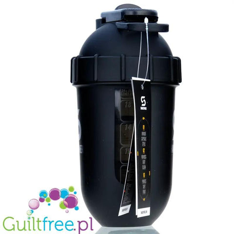 Shakesphere Tumbler View 700ml Matte Black - szejker sferyczny z kulistym dnem bez osadów by ShakeSphere (shakesphere-tumbler-view-700ml-matte-black-szejker-sferyczny-z-kulistym-dnem-bez-osadow)