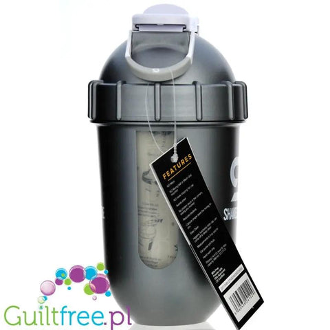 Shakesphere Tumbler View 700ml Gun Metal - szejker sferyczny z kulistym dnem bez osadów by ShakeSphere (shakesphere-tumbler-view-700ml-gun-metal-szejker-sferyczny-z-kulistym-dnem-bez-osadow)