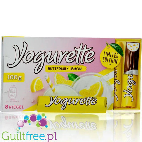 Yogurette Buttermilk Lemon (CHEAT MEAL) - batoniki czekoladowe z masą jogurtowo-cytrynową by Cheat Meal (yogurette-buttermilk-lemon-cheat-meal-batoniki-czekoladowe-z-masa-jogurtowo-cytrynowa)