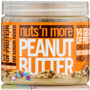 Nuts 'N More Peanut Butter - Masło Orzechowe z białkiem WPC i Ksylitolem by Nuts'n more (nuts-n-more-maslo-orzechowe-z-serwatka-i-ksylitolem)