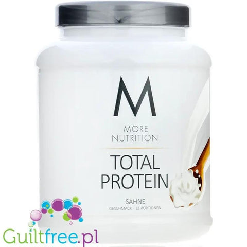 More Nutrition Total Protein Sahne 0,6kg - game changer! niesłodzona odżywka kazeinowa o smaku śmietanki by More Nutrition (more-nutrition-total-protein-sahne-06kg-game-changer-nieslodzona-odzywka-kazeinowa-o-smaku-smietanki)