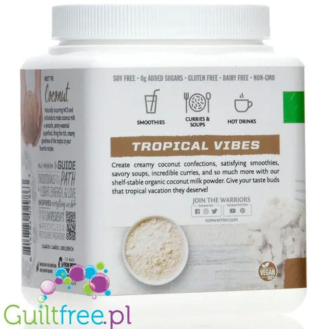 Sunwarrior Harvest Coconut Milk Powder - organiczne mleczko kokosowe w proszku 100% by Sunwarrior (sunwarrior-harvest-coconut-milk-powder-organiczne-mleko-kokosowe-w-proszku-100)