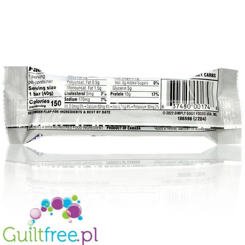 Atkins Snack Caramel Apple Pie - baton proteinowy 150kcal & 10g białka bez maltitolu, Szarlotka & Karmel by Atkins (atkins-snack-caramel-apple-pie-niskocukrowy-baton-10g-bialka)