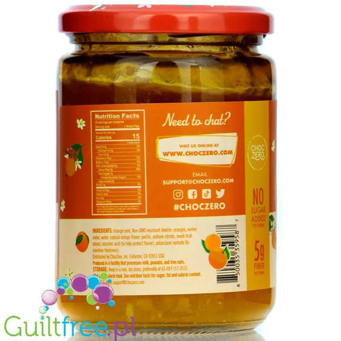 Choc Zero Orange Marmalade - marmolada pomarańczowa bez cukru ze skórką pomarańczową by Choc Zero (choc-zero-orange-marmalade-marmolada-pomaranczowa-bez-cukru-ze-skorka-omaranczowa)