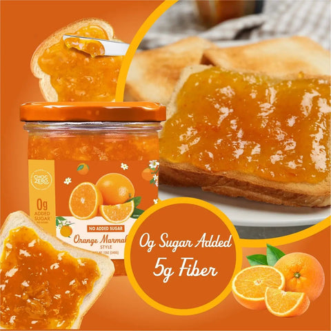 Choc Zero Orange Marmalade - marmolada pomarańczowa bez cukru ze skórką pomarańczową by Choc Zero (choc-zero-orange-marmalade-marmolada-pomaranczowa-bez-cukru-ze-skorka-omaranczowa)