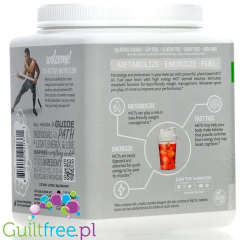 Sunwarrior Sport Active MCT Oil Powder - organiczne triglicerydy średniołańcuchowe z oleju kokosowego by Sunwarrior (sunwarrior-sport-active-mct-oil-powder-organiczne-triglicerydy-sredniolancuchowe-z-oleju-kokosowego)