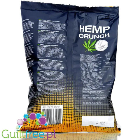 Milzu Veggy Crush Hemp Crunch Cheese - chrupki z białkiem konopnym o smaku serowym by Milzu (milzu-veggy-crush-hemp-crunch-cheese-chrupki-z-bialkiem-konopnym-o-smaku-serowym)