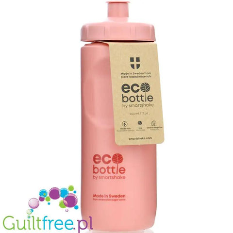 SmartShake EkoBottle Squeeze, Burnt Pink 500ml - bidon / butelka na wodę z ekologicznego tworzywa sztucznego by SmartShake (smartshake-ekobottle-squeeze-burnt-pink-500ml-bidon-butelka-na-wode-z-ekologicznego-tworzywa-sztucznego)