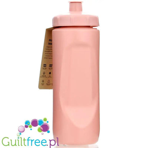 SmartShake EkoBottle Squeeze, Burnt Pink 500ml - bidon / butelka na wodę z ekologicznego tworzywa sztucznego by SmartShake (smartshake-ekobottle-squeeze-burnt-pink-500ml-bidon-butelka-na-wode-z-ekologicznego-tworzywa-sztucznego)