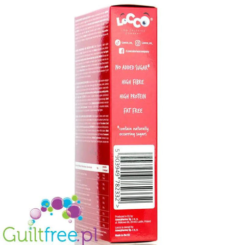 Locco Meringue Raspberry - bezy bez cukru z erytrytolem, 1kcal w sztuce, Malina by Locco Low Calories Company (locco-meringue-raspberry-bezy-bez-cukru-z-erytrytolem-1kcal-w-sztuce-malina)