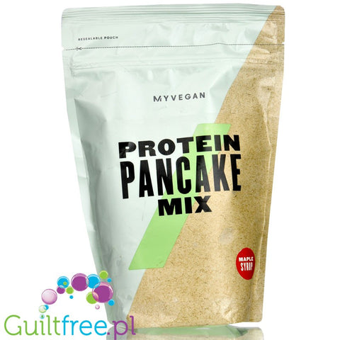 MyProtein Vegan Protein Pancake, Maple Syrup - mieszanka na wegańskie naleśniki białkowe, Syrop Klonowy by My Protein (myprotein-vegan-protein-pancake-maple-syrup-mieszanka-na-weganskie-nalesniki-bialkowe-syrop-klonowy)