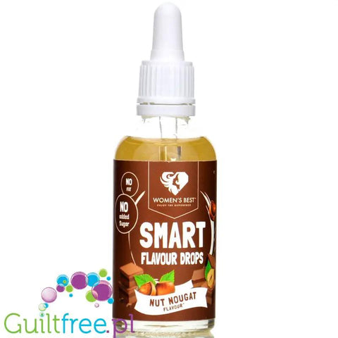 Women's Best Flavor Drops Nut Nougat - słodzone krople smakowe, Nugat Orzechowy by Women's Best (women-s-best-flavor-drops-nut-nougat-slodzone-krople-smakowe-nugat-orzechowy)