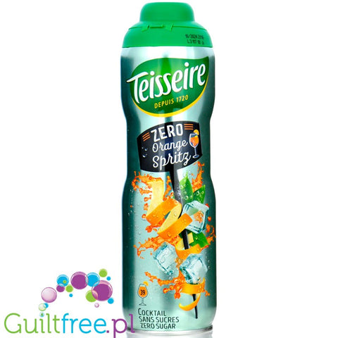 Teisseire 0% Orange Spritz Zero - syrop do rozcieńczania bez cukru by Teisseire (teisseire-0-orange-spritz-syrop-do-rozcienczania-bez-cukru)