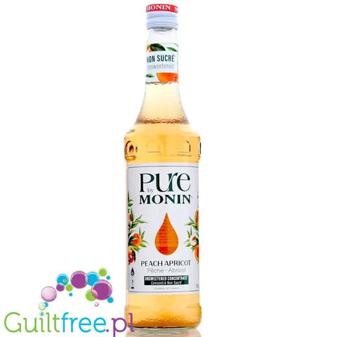 Monin Pure Non Sucré Peach Apricot - niesłodzony koncentrat bez cukru i słodzików z naturalnymi aromatami, Brzoskwinia & Morela by Monin (monin-pure-non-sucre-peach-apricot-nieslodzony-koncentrat-bez-cukru-i-slodzikow-z-naturalnymi-aromatami-brzoskwinia-morela)