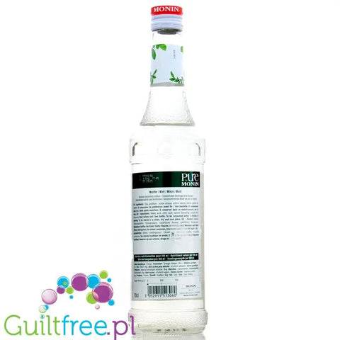 Monin Pure Non Sucré Mint - niesłodzony syrop koncentrat bez cukru i słodzików z naturalnymi aromatami, Mięta by Monin (monin-pure-non-sucre-mint-nieslodzony-syrop-koncentrat-bez-cukru-i-slodzikow-z-naturalnymi-aromatami-mieta)