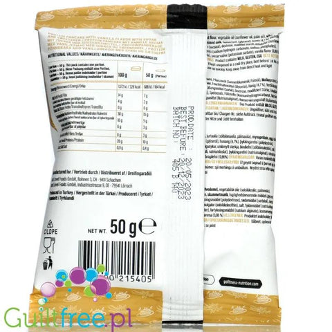 Go Fitness Protein Vanilla Pancake - naleśnik proteinowy z masą waniliową, 161kcal & 10g białka by Go Fitness (go-fitness-protein-vanilla-pancake-nalesnik-proteinowy-z-masa-waniliowa-161kcal-10g-bialka)