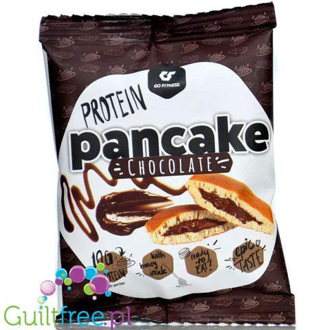 Go Fitness Protein Chocolate Pancake - naleśnik białkowy z masą czekoladową 164kcal by Go Fitness (go-fitness-protein-chocolate-pancake-nalesnik-bialkowy-z-masa-czekoladowa-164kcal)