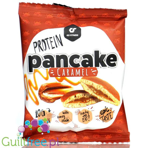 Go Fitness Protein Caramel Pancake - naleśnik białkowy z nadzieniem karmelowym 164kcal by Go Fitness (go-fitness-protein-caramel-pancake-nalesnik-bialkowy-z-nadzieniem-karmelowym-164kcal)
