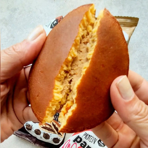 Go Fitness Protein Caramel Pancake - naleśnik białkowy z nadzieniem karmelowym 164kcal by Go Fitness (go-fitness-protein-caramel-pancake-nalesnik-bialkowy-z-nadzieniem-karmelowym-164kcal)