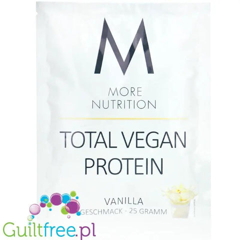 More Nutrition Total Vegan Protein Vanilia 25g - wegańska odżywka o smaku waniliowym by More Nutrition (more-nutrition-total-vegan-protein-vanilia-25g-weganska-odzywka-o-smaku-waniliowym)