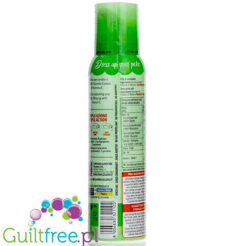 Poke Olio di Avocado Spray - meksykański olej z awokado 100% w spray'u bez gazów wypychajacych by SprayLeggero (Mantova) (poke-olio-di-avocado-spray-meksykanski-olej-z-awokado-100-w-spray-u-bez-gazow-wypychajacych)
