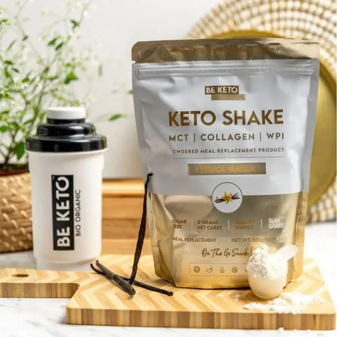 BeKeto Diet Keto Shake MCT & Collagen French Vanilla - shake proteinowy z MCT i kolagenem, Wanilia by BeKETO (beketo-diet-keto-shake-mct-collagen-french-vanilla-shake-proteinowy-z-mct-i-kolagenem-wanilia)