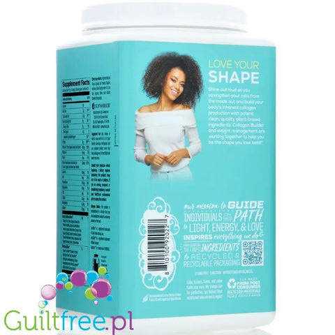 Sunwarrior Shape Slim Collagen Boost Beauty & Slimming Formula, Red Velvet Cupcake - wegańskie białko z formułą budującą kolagen by Sunwarrior (sunwarrior-shape-slim-collagen-boost-beauty-slimming-formula-red-velvet-cupcake)