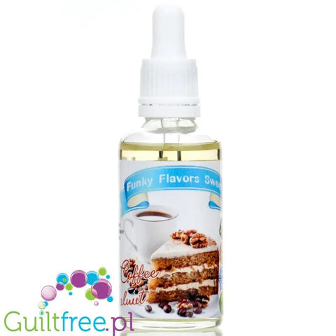 Funky Flavors Sweet Coffee Walnut - słodzący aromat ciasta kawowego z orzechami włoskimi, bez cukru, tłuszczu i kalorii by Funky Flavors (funky-flavors-sweet-coffee-walnut-slodzacy-aromat-ciasta-kawowego-z-orzechami-wloskimi-bez-cukru-tluszczu-i-kalorii)