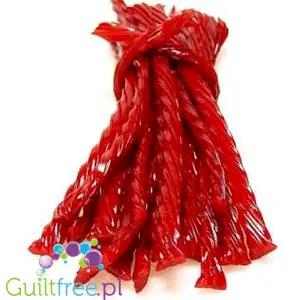 Hershey's Twizzlers - lukrecja truskawkowa bez cukru, miękkie spiralki by Hershey's (hershey-s-twizzlers-zelki-truskawkowe-bez-cukru)
