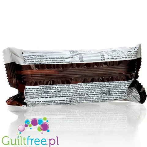 MAX Protein Black Max Cookies Total Choc - proteinowe ciastka z mlecznym kremem w polewie czekoladowej, bez cukru by MAX Protein® (max-protein-black-max-cookies-total-choc)