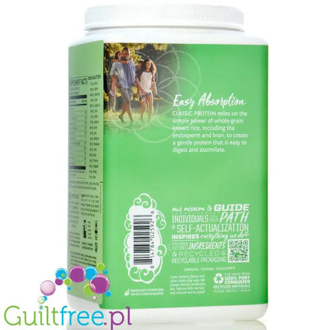 Sunwarrior Protein Classic Vanilla 0,75KG - organiczna wegańska odżywka białkowa ze stewią by Sunwarrior (sunwarrior-protein-classic-vanilla-075kg-organiczna-weganska-odzywka-bialkowa-ze-stewia)