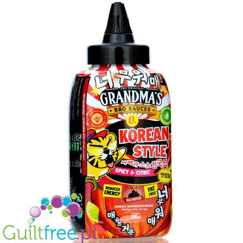 Max Protein Grandma's Korean Style Spicy & Citric - pikantno-cytrynowy koreański sos bez cukru 33kcal by MAX Protein® (max-protein-grandma-s-korean-style-spicy-citric-pikantno-cytrynowy-koreanski-sos-bez-cukru-33kcal)