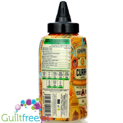 Max Protein Grandma's Indian Style Curry - sos indyjski curry bez cukru 30kcal by MAX Protein® (max-protein-grandma-s-indian-style-curry-sos-indyjski-curry-bez-cukru-30kcal)