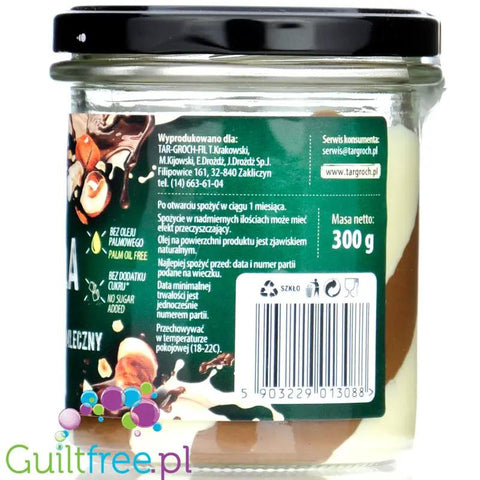 Targroch Twistela 300g - pasiasty krem kakaowo-orzechowo-mleczny bez dodatku cukru by Targroch (targroch-twistela-300g-pasiasty-krem-kakaowo-orzechowo-mleczny-bez-dodatku-cukru)