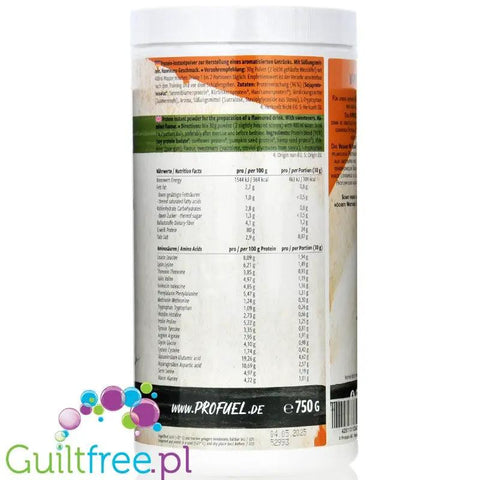 Pro Fuel V-Protein 4K Hazelnut 0,75kg - wegańska odżywka białkowa o smaku orzecha laskowego by Pro Fuel (pro-fuel-v-protein-4k-hazelnut-075kg-weganska-odzywka-bialkowa-o-smaku-orzecha-laskowego)