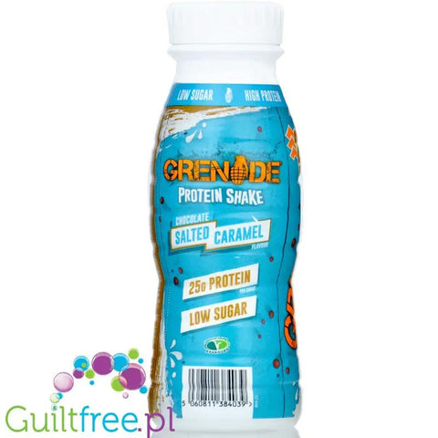 Grenade Carb Killa Salted Caramel - gotowy koktajl proteinowy bez laktozy 24g białka by Grenade Carb Killa (grenade-carb-killa-salted-caramel-gotowy-koktajl-proteinowy-bez-laktozy-24g-bialka)