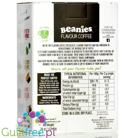 Beanies Christmas Variety Pack - 12 saszetek świątecznych smaków, liofilizowana, aromatyzowana kawa instant 2kcal by Beanies Flavour Coffee (beanies-christmas-variety-pack-12-saszetek-swiatecznych-smakow-liofilizowana-aromatyzowana-kawa-instant-2kcal)