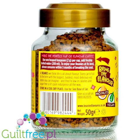 Beanies Merry Marzipan - liofilizowana, aromatyzowana kawa instant 2kcal by Beanies Flavour Coffee (beanies-merry-marzipan-liofilizowana-aromatyzowana-kawa-instant-2kcal)