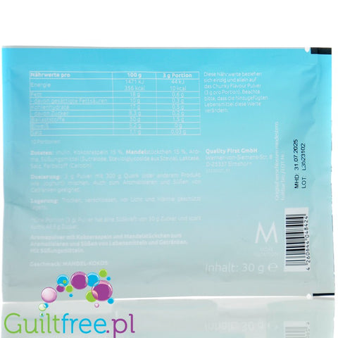 More Nutrition Chunky Flavor White Almond Coconut 30g, aromat w proszku 10kcal, smak Biała Czekolada, Migdał & Kokos by More Nutrition (more-nutrition-chunky-flavor-white-almond-coconut-30g-aromat-w-proszku-10kcal-smak-biala-czekolada-migdal-kokos)