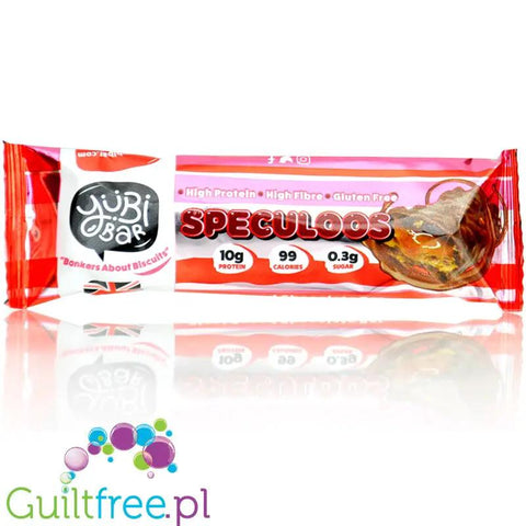 YuBi Bar Protein Bar Speculoos 99kcal - wegański baton proteinowy bez cukru 10g białka by YuBi Bar (yubi-bar-protein-bar-speculoos-99kcal-weganski-baton-proteinowy-bez-cukru-10g-bialka)