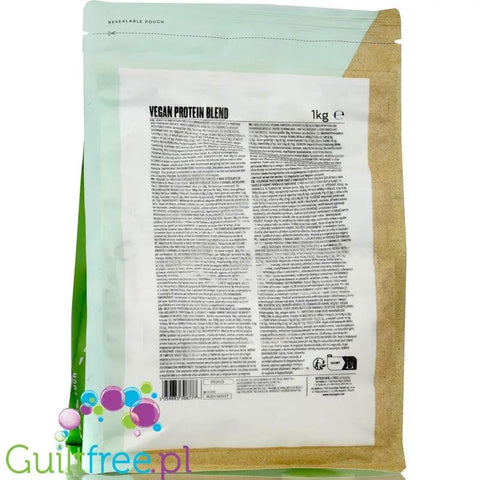 MyProtein Vegan Protein Blend White Gold 1kg - wegańska odżywka białkowa bez soi i cukru, smak Karmelizowana Biała Czekolada by My Protein (myprotein-vegan-protein-blend-white-gold-1kg-weganska-odzywka-bialkowa-bez-soi-i-cukru-smak-karmelizowana-biala-czekolada)