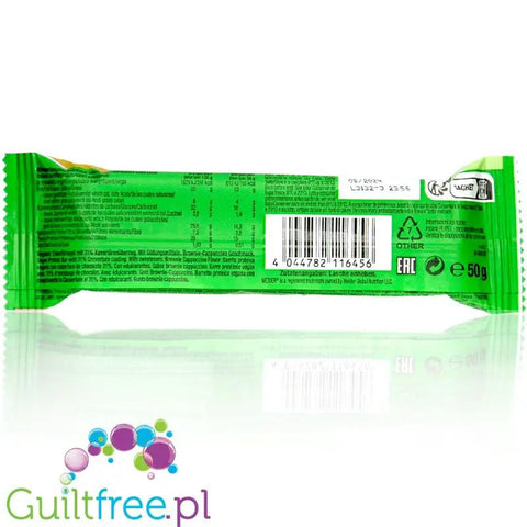 Weider Joe's Soft Bar Vegan Brownie Cappucino - wegański baton proteinowy 195 kcal i 15g białka by WEIDER® (weider-joe-s-soft-bar-vegan-brownie-cappucino-weganski-baton-proteinowy-195-kcal-i-15g-bialka)