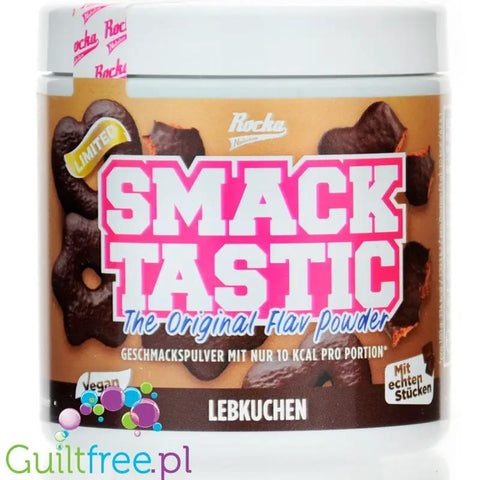 Rocka Nutrition Smacktastic Choco Gingerbread 90g - wegański słodzący aromat Pierników w czekoladzie by Rocka Nutrition (rocka-nutrition-smacktastic-lebkuchen-90g-weganski-slodzacy-aromat-piernikow-w-czekoladzie)