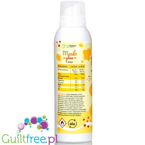Krukam Masło Ghee - spray do smażenia z masłem klarowanym by KruKam (krukam-maslo-ghee-spray-do-smazenia-z-maslem-klarowanym)