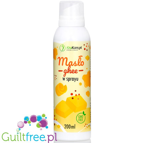 Krukam Masło Ghee - spray do smażenia z masłem klarowanym by KruKam (krukam-maslo-ghee-spray-do-smazenia-z-maslem-klarowanym)