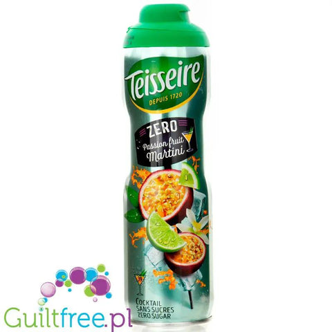 Teisseire 0% Passion Fruit Martini - syrop do rozcieńczania bez cukru by Teisseire (teisseire-0-passion-fruit-martini-syrop-do-rozcienczania-bez-cukru)