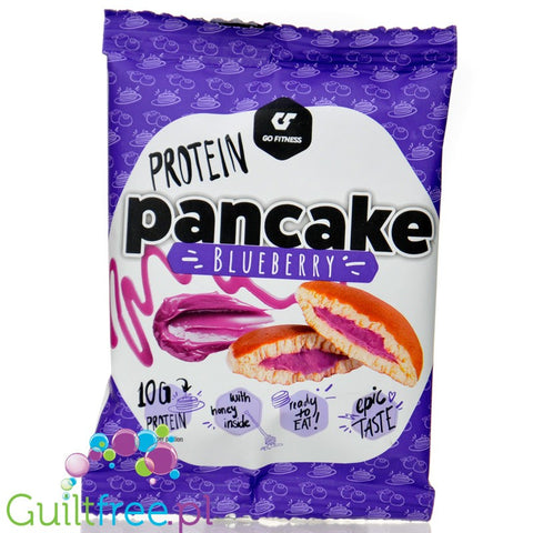 Go Fitness Protein Pancake Blueberry - naleśnik białkowy z masą jagodową 156kcal by Go Fitness (go-fitness-protein-blueberry-nalesnik-bialkowy-z-masa-jagodowa-156kcal)