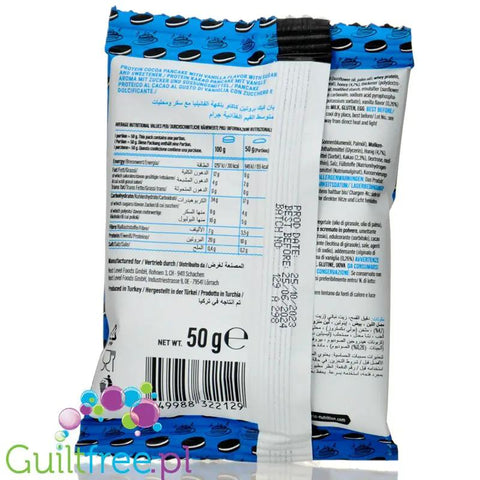 Go Fitness Protein Pancake Cookies n Cream - kakaowy naleśnik białkowy z masą waniliową 156kcal by Go Fitness (go-fitness-protein-pancake-cookies-n-cream-kakaowy-nalesnik-bialkowy-z-masa-waniliowa-156kcal)